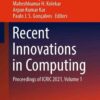 Recent Innovations in Computing: Proceedings of ICRIC 2021, Volume 1 eBook