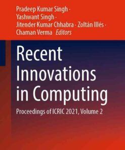Recent Innovations in Computing: Proceedings of ICRIC 2021, Volume 2 eBook