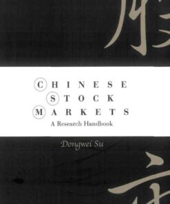 CHINESE STOCK MARKETS: A Research Handbook eBook