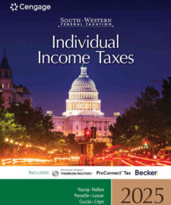 South-Western Federal Taxation 2025: Individual Income Taxes, 48th Edition eBook