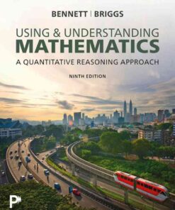 Using & Understanding Mathematics: A Quantitative Reasoning Approach, 9th Edition eBook