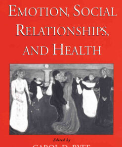 Emotion, Social Relationships, and Health, 1st Edition eBook