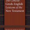 The Concise Greek-English Lexicon of the New Testament, 1st Edition eBook