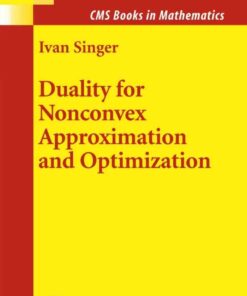 Duality for Nonconvex Approximation and Optimization eBook