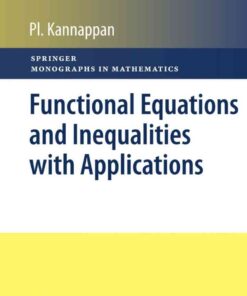 Functional Equations and Inequalities with Applications eBook