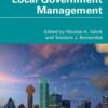 Local Government Management, 1st Edition eBook