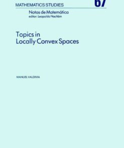 Topics in Locally Convex Spaces eBook