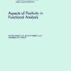 Aspects of Positivity in Functional Analysis eBook
