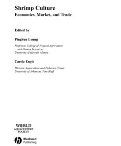 Shrimp Culture: Economics, Market, and Trade, 1st Edition eBook