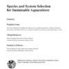 Species and System Selection for Sustainable Aquaculture, 1st Edition eBook
