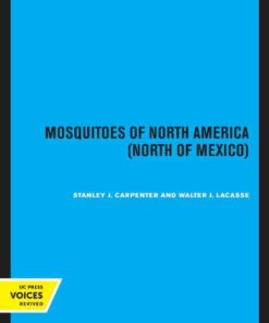 Mosquitoes of North America, North of Mexico, 1st Edition eBook