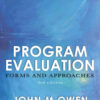 Program Evaluation: Forms and approaches, 3rd Edition eBook