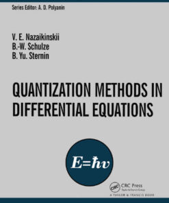 Quantization Methods in the Theory of Differential Equations, 1st Edition eBook