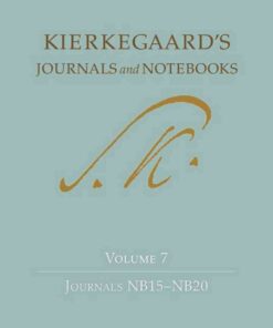 Kierkegaard's Journals and Notebooks, Volume 7: Journals NB15-NB20 eBook