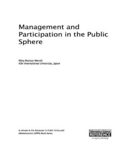 Management and Participation in the Public Sphere eBook