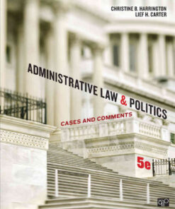 Administrative Law and Politics: Cases and Comments, 5th Edition eBook