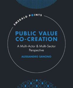 Public Value Co-Creation: A Multi-Actor & Multi-Sector Perspective eBook