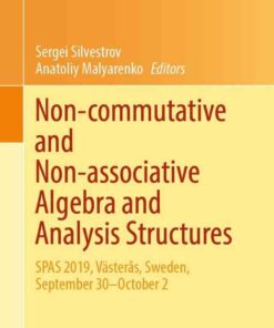 Non-commutative and Non-associative Algebra and Analysis Structures: SPAS 2019, Västerås, Sweden, September 30–October 2 eBook