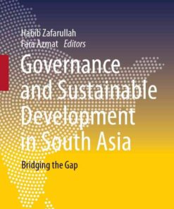 Governance and Sustainable Development in South Asia: Bridging the Gap eBook