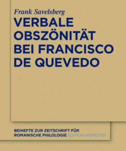 Verbale Obszönität bei Francisco de Quevedo, 1st Edition eBook