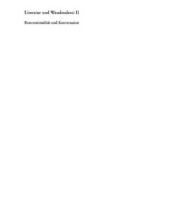 Konventionalität und Konversation: Burgdorfer Colloquium 2001, 1st Edition eBook