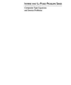 Composite Type Equations and Inverse Problems, 1st Edition eBook