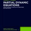 Partial Dynamic Equations: Wave, Parabolic and Elliptic Equations on Time Scales, 1st Edition eBook