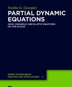 Partial Dynamic Equations: Wave, Parabolic and Elliptic Equations on Time Scales, 1st Edition eBook