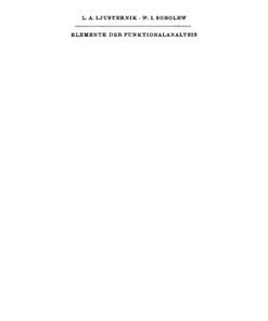 Elemente der Funktionalanalysis, 2nd Edition eBook