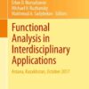 Functional Analysis in Interdisciplinary Applications: Astana, Kazakhstan, October 2017 eBook