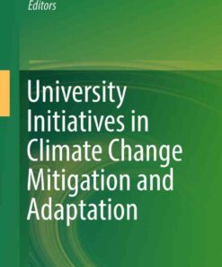 University Initiatives in Climate Change Mitigation and Adaptation eBook