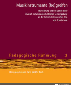 Musikinstrumente (be)greifen: Inszenierung und Evaluation einer musisch-naturwissenschaftlichen Lernumgebung an der Schnittstelle zwischen KiTa und Grundschule, 1st Edition eBook