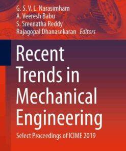 Recent Trends in Mechanical Engineering: Select Proceedings of ICIME 2019 eBook