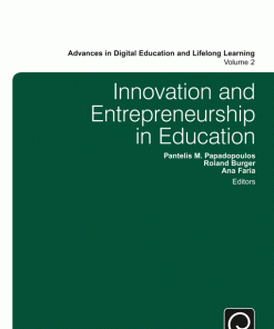 Innovation and Entrepreneurship in Education eBook
