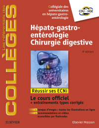 Hépato-gastro-entérologie - Chirurgie digestive: Réussir les ECNi eBook