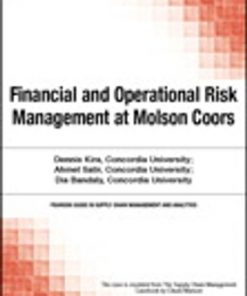 Financial and Operational Risk Management at Molson Coors eBook