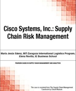 Cisco Systems, Inc.: Supply Chain Risk Management eBook