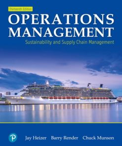 Principles of Operations Management: Sustainability and Supply Chain Management eBook