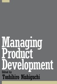 Managing Product Development eBook