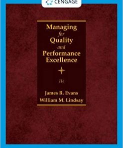 Managing for Quality and Performance Excellence eBook