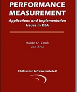 Modeling Performance Measurement: Applications and Implementation Issues in DEA eBook