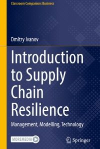 Introduction to Supply Chain Resilience: Management, Modelling, Technology eBook