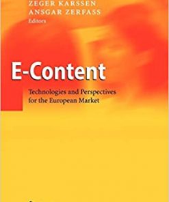 E-Content: Technologies and Perspectives for the European Market eBook