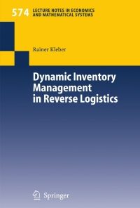 Dynamic Inventory Management in Reverse Logistics eBook