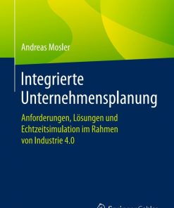 Integrierte Unternehmensplanung: Anforderungen, Lösungen und Echtzeitsimulation im Rahmen von Industrie 4.0 eBook