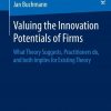Valuing the Innovation Potentials of Firms: What Theory Suggests, Practitioners do, and both Implies for Existing Theory eBook