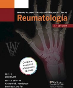 Manual Washington de especialidades clínicas. Reumatología, 2e eBook