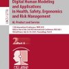 Digital Human Modeling and Applications in Health, Safety, Ergonomics and Risk Management. AI, Product and Service: 12th International Conference, DHM 2021, Held as Part of the 23rd HCI International Conference, HCII 2021, Virtual Event, July 24–29, 2021, Proceedings, Part II eBook