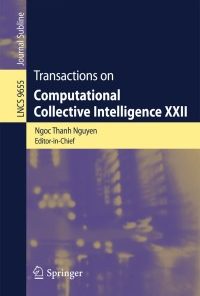 Transactions on Computational Collective Intelligence XXII eBook