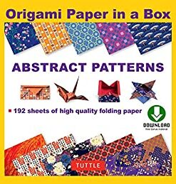 Origami Paper in a Box - Abstract Patterns: Origami Book with Downloadable Patterns for 10 Different Origami Papers eBook